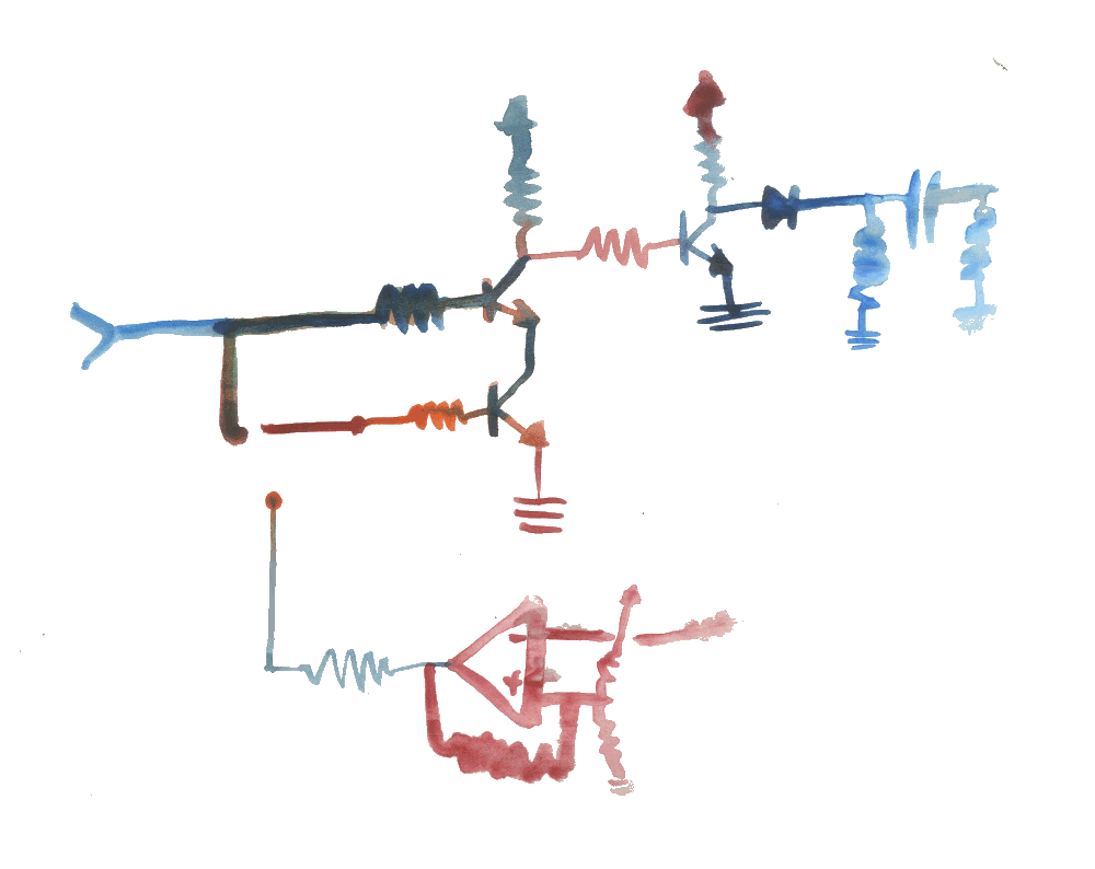 Simple Envelope Generator Schematic